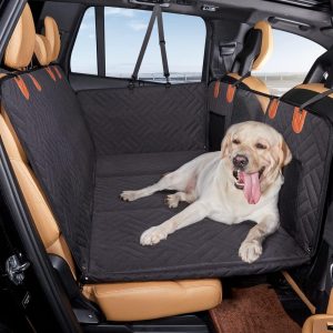 Back Seat Extender ,Dog Car Seat Cover, Camping Air Mattress, Hammock Travel Bed,Non Inflatable Car Bed Mattress for Car SUV Truck (Black) - Image 8