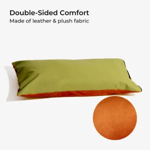 Large Deluxe Faux Leather Dog Car Seat Booster Bed - Urban Voyager - Image 12