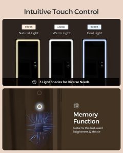 💝 Specials of the week💝360° rotating full-length mirrored cabinets with tri-color LED lights to illuminate every treasure💄💍💎 - Image 7