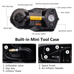 💥Last day 70% OFF💥3-in-1 Electric Hydraulic Car Jack - Image 3