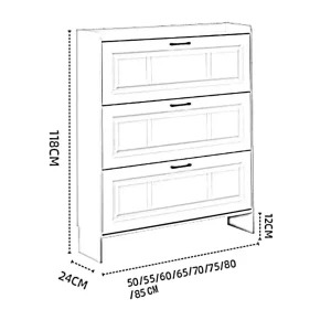 🎉Clearance Sale💝Wall hidden shoe cabinet💥Factory Clearance - Image 6