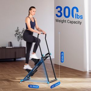 Stair Stepper with Handlebar, LED Display, 300LBS Capacity, Climber Exercise Machine for Workouts, Home Fitness Equipment for Women&Men - Image 14