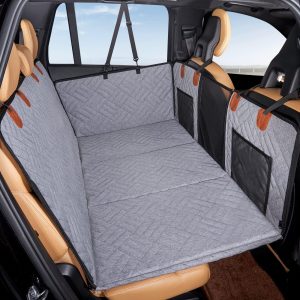 Back Seat Extender ,Dog Car Seat Cover, Camping Air Mattress, Hammock Travel Bed,Non Inflatable Car Bed Mattress for Car SUV Truck (Black) - Image 13