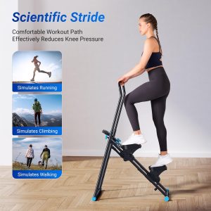 Stair Stepper with Handlebar, LED Display, 300LBS Capacity, Climber Exercise Machine for Workouts, Home Fitness Equipment for Women&Men - Image 11